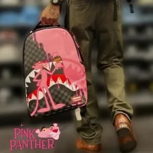 NEW ARRIVAL ? NWT LIMITED EDITION Sprayground Pink Panther Backpack Unisex Sprayground Pink Panther Heist Backpack main image 4